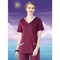 Uniformes ems de travail pour médecins et infirmières, ensembles d'uniformes médicale de Style nouveau, uniformes d'hôpital avec Logo imprimé de broderie, bon tissu