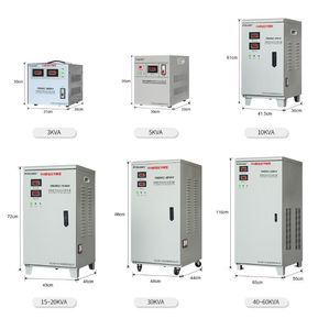 Duy nhất giai đoạn 5KVA 3KVA 20kva 40kva 60kva SVC servo tự động điện áp ổn định 220V nhà điều chỉnh điện áp vật liệu đồng AC - Product Image 2