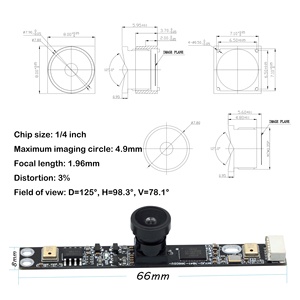 Factory Price 3MP 30fps Ov3660 Cmos 1080P HD <strong>120</strong> <strong>Degrees</strong> <strong>Wide</strong> <strong>Angle</strong> UVC WDR CMOS Usb Camera Module 1080P with Microphone Led - Product Image 2