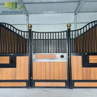 Équipement équestre Écurie portable Écuries en bois portables pour l'extérieur Panneaux d'écurie pour chevaux
