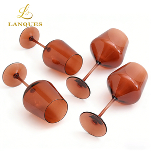 Verres à vin Lanques <span class=keywords><strong>de</strong></span> couleur taupe pour <span class=keywords><strong>champagne</strong></span>, vin rouge et Bordeaux, pour la maison, l'hôtel et les événements - Product Image 6