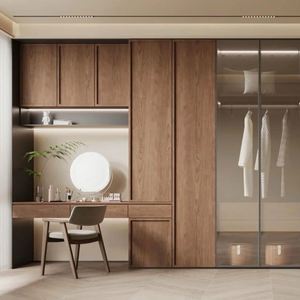 Armario de almacenamiento personalizado de lujo de nuevo diseño con Vestidor para dormitorio - Product Image 1