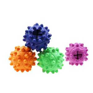 <span class=keywords><strong>Jouet</strong></span> de distribution de friandises en caoutchouc solide et écologique pour chien et <span class=keywords><strong>jouet</strong></span> de lancement de jouets pour chiens résistants aux morsures de dents de <span class=keywords><strong>chiot</strong></span> en plein air - Product Image 1