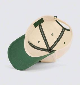 Casquettes de baseball originales personnalisées Snapback bicolores à visière incurvée avec patch tissé 100% coton, vierges, style A-Frame, pour le sport - Product Image 4