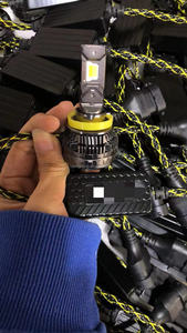 CAX haute puissance <span class=keywords><strong>70W</strong></span> F1S tricolore <span class=keywords><strong>HB3</strong></span> 9005 ampoules de phares LED sans erreur H7 H11 H4 3000K 4300K 6000K ampoule de voiture LED - Product Image 5
