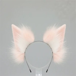 E0018 handmade Fox Tai Headband truyện tranh con cosplay Prop Halloween - Product Image 3