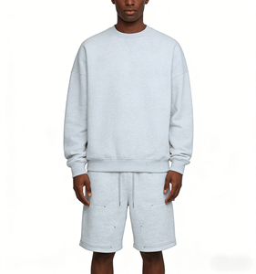 <b>Shorts</b> Joggers Streetwear 400 Gsm Sweat <b>Shorts</b> 100 Cotton Drawstring Waist Custom Summer Jogger <b>Shorts</b> - Product Image 3