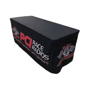 Nappe en Spandex à Rayures Vertes, Bleues, Rouges et Noires - Product Image 5