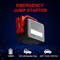 Chargeur de batterie LiFePO4 3000A pour conditions extrêmes, démarreur de secours robuste, booster de démarrage de voiture 12V/24V pour véhicules et semi-remorques