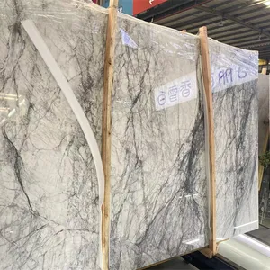 Nice Blue White Natural Marble Home Renovierung Günstigerer Preis 2022 beliebter moderner Stil Gute Qualität Viele Lager bestände