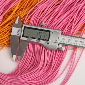 <span class=keywords><strong>Cordon</strong></span> <span class=keywords><strong>élastique</strong></span> <span class=keywords><strong>rond</strong></span> coloré en gros <span class=keywords><strong>2</strong></span> / <span class=keywords><strong>2</strong></span>,5 / 3 <span class=keywords><strong>mm</strong></span> Caoutchouc latex haute résistance pour vêtements - Product Image 5