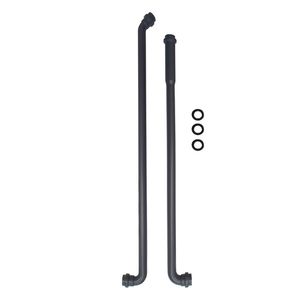 Tuyaux encastrés de 30 mm de diamètre, 170 cm de longueur, avec joint torique pour une circulation élevée - Product Image 1