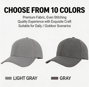 Unisex Solid Color 6-Panel Baseball Cap Cotton Twill Fitted <b>Hat</b> Casual Spring Summer Adult Size 56-58CM Twill Fabric - Product Image 1