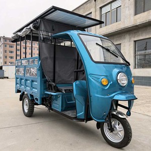 <span class=keywords><strong>Triciclo</strong></span> <span class=keywords><strong>Elettrico</strong></span> con Pannello Solare, 3 Ruote, 60V, Tuk Tuk Taxi <span class=keywords><strong>Elettrico</strong></span> con Sedile Passeggero e Tettoia - Product Image 6