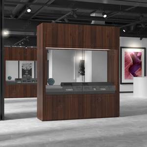 เป็นมิตรกับสิ่งแวดล้อมไม้เชิงพาณิชย์เฟอร์นิเจอร์<span class=keywords><strong>ตู้</strong></span>แสดงพิพิธภัณฑ์แจกันจีน<span class=keywords><strong>โบราณ</strong></span>สะสมตู้<span class=keywords><strong>โชว์</strong></span>แก้วพร้อมไฟ LED - Product Image 2