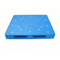 Palette en plastique robuste 1300*1100*155mm double face pour stockage et logistique médicale et supermarché