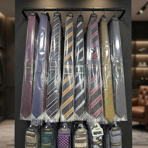 Striped Silk Necktie Woven Heat-Transfer Printed <b>Mens</b> Accessory <b>for</b> Office <b>Wedding</b> Daily Wear Samet Arpaci Classic From Istanbul - Product Image 1