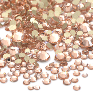 Autocollants de Strass en cristal pour ongles, paillettes, mélange de tailles, couleur, verre plat, pour l'artisanat des ongles, pièces - Product Image 4