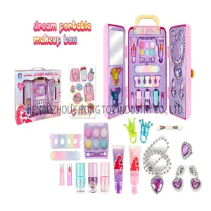 无毒Diy儿童公主假装玩女孩化妆包套装儿童化妆套装儿童玩具玩具