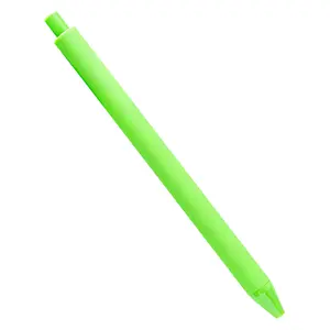 Customize Ball Pen Hot Selling Advertising School Gift Ball Pen Custom Logo Click Pen Macaron Multi-color Plastic Ballpoint Pen