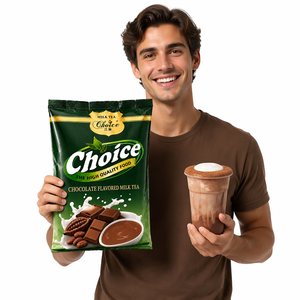 Poudre de thé au lait chocolaté instantané, mélange de cacao pour bubble <span class=keywords><strong>tea</strong></span>, pour les boutiques de boba, les cafés, les boulangeries, vente en gros, OEM, certifié HACCP et ISO - Product Image 6
