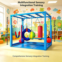 Nouvelle structure d'escalade multifonctionnelle pour l'extérieur, type échelle nuage, pour la maternelle, avec balançoire pour enfants et équipement d'entraînement physique