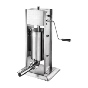 Petite machine <span class=keywords><strong>à</strong></span> farcir les saucisses <span class=keywords><strong>électrique</strong></span> verticale commerciale, <span class=keywords><strong>poussoir</strong></span> <span class=keywords><strong>à</strong></span> saucisses en acier inoxydable - Product Image 6