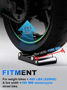 Soporte Portátil para Ruedas de Motocicleta JFG, Soporte para Lubricación de Cadenas de Ruedas, Soporte para Limpieza y Lubricación al Aire Libre - Product Image 6