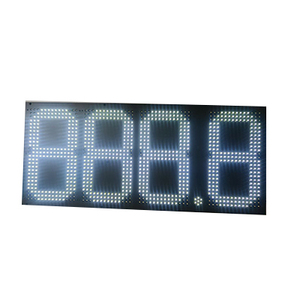 Letreros LED para Precios de Gasolina AUTODISP para Estaciones de Servicio, Resistentes al Agua IP65, Legibles Bajo la Luz Solar, 2 Años de Garantía, 16 Pulgadas - Product Image 1