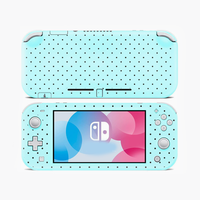 Coque de protection rigide en PC à pois pour console de jeu Nintendo Switch Lite, accessoires de coque antichoc en TPU pour Switch/OLED