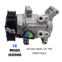Compresseur de climatisation 447260-8040 4471902490 4471902650 pour Toyota Hilux Vigo 2016-2021
