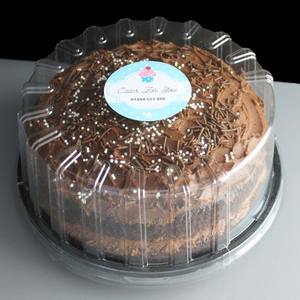 Contenedor de Plástico Desechable para Pasteles de <span class=keywords><strong>Cumpleaños</strong></span>, Caja de Embalaje para Reposterí<span class=keywords><strong>a</strong></span>, OEM de Fábrica - Product Image 1
