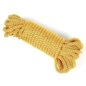 Cuerda de Seda para Bondage, Impermeable y Ecológica, para Entrenamiento y Restricción de Hombres y Mujeres, 10 Metros, Tejida a Mano en Varios Colores - Product Image 5