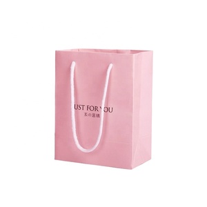 Custom Logo Printed Sac Emballage Boutique De Lux Compostable Jewelry Ring Box Paper Gift Bag for Jewelry