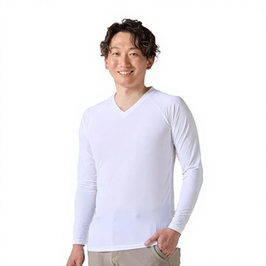 <b>Men</b> Long Sleeve Compression T <b>Shirt</b> Breathable Quick Dry Slim Fit Knitted <b>Thermal</b> With Mesh Panel - Product Image 4