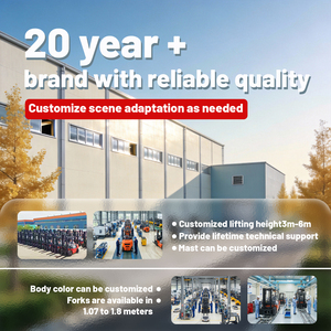 رافعة شوكية كهربائية عالية الجودة بقدرة 2.5 طن، محرك 7500 واط، رافعة شوكية كهربائية 3 طن و4 طن و5 طن للمستودعات - Product Image 6