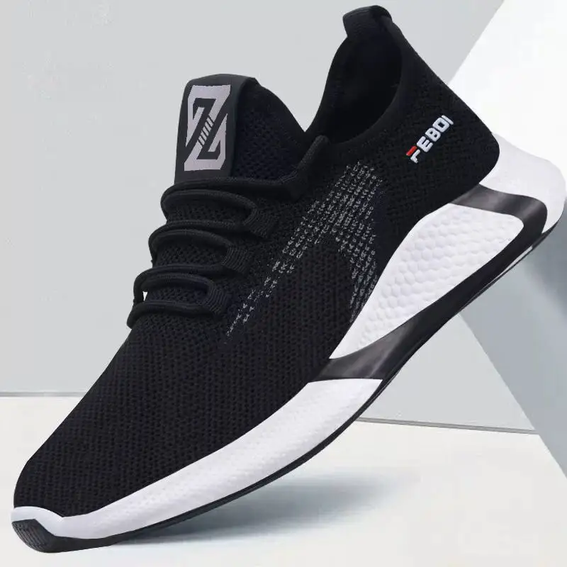 Fashion Breathable Mesh Cloth Casual Men's Lightweight Shoes 2024 Men's Non-slip Sneakers Mens Sneakers Running Shoe
