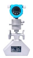 Medidor de Flujo Másico Coriolis Tipo U de Acero Inoxidable 316L OEM de Alta Precisión para Gas, Agua, Aire y Aceite, 4-20mA RS485