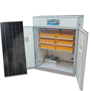 Automatic Intelligent Feeding Water 528 Chicken Duck Poultry Egg Solar Setter Incubator Hatchery For Sale