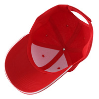 Topi Baseball Enam Panel Berlapis, Laris Manis Lintas Negara, Sablon & Bordir, Bahan Polyester, Cocok untuk Empat Musim, Tersedia Stok