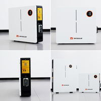 Batterie au lithium 51.2V 100Ah 5kWh Batteries solaires au lithium murales pour la maison