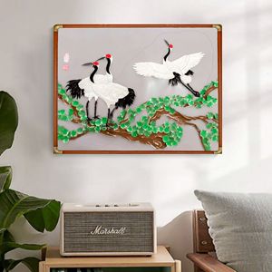 تراث ثقافي غير مادي من علامة ZM: فن قص الورق من جيانغشي، سلسلة الملائكة، زهور ورقية ملونة مخططة CN JIN - Product Image 5