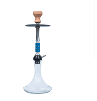 Shisha narguilé une grande barre de fumée avec plusieurs trous pour fumer Stock narguilé