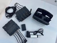 Sistema de Válvulas Hidráulicas Proporcionales de 4 Canales, 12V/24V, Impermeable IP68, con Embrague de Seguridad para Plataforma de Trabajo Aérea y Grúa