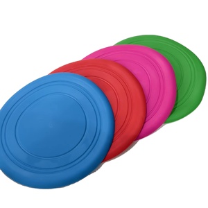 Toàn Bộ Ngoài Trời Pet đào tạo đồ chơi TPR đa-màu sắc bay đĩa bền cắn kháng Dog đồ chơi - Product Image 6