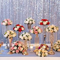 Boule de fleurs artificielle réaliste en soie rose, pompon décoratif pour mariages et événements variés, commande en gros