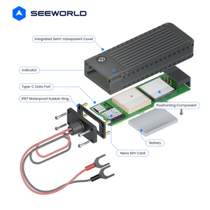 Rugged lửng GPS iốt trackers với nền tảng hệ thống không thấm nước 4 gam LTE Android tự động điều khiển từ xa màn hình Xe Máy Giá - Product Image 3