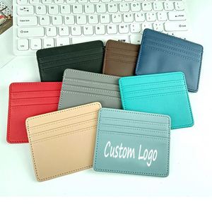 Porte-cartes de visite personnalisé ultra-mince en cuir PU de 30 mm d'épaisseur sans fermeture pour hommes et femmes, idéal pour les voyages en extérieur - Product Image 2