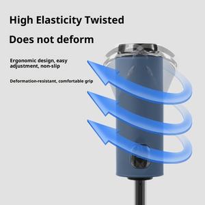 Automatic Reflective LED <b>Light</b> Sun Protection Three-Folding Reverse Umbrella Fiber <b>Shell</b> Alloy Pole Printed Logo Advertising - Product Image 5