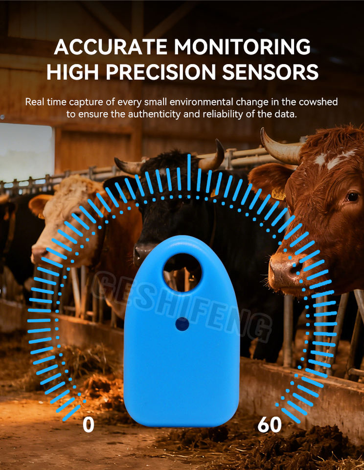 Sheep Sensor Temperature and Humidity Monitoring System for Livestock Farms Real ...